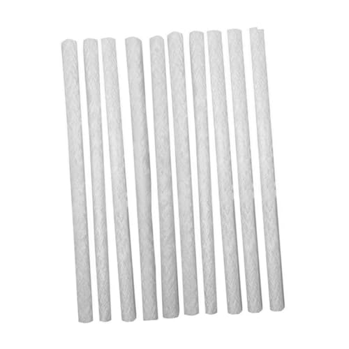 FONDOTIN 10 Stück Teiliges Glasfaser Docht Weiß Langlebig und Formstabil als Ersatzdocht für Outdoor Öllampen Laternen Weinflaschenlampen Sicheres DIY Zubehör FONDOTIN 10 Stück Teiliges Glasfaser Docht Weiß Langlebig und Formstabil als Ersatzdocht für Outdoor Öllampen Laternen Weinflaschenlampen Sicheres DIY Zubehör von FONDOTIN