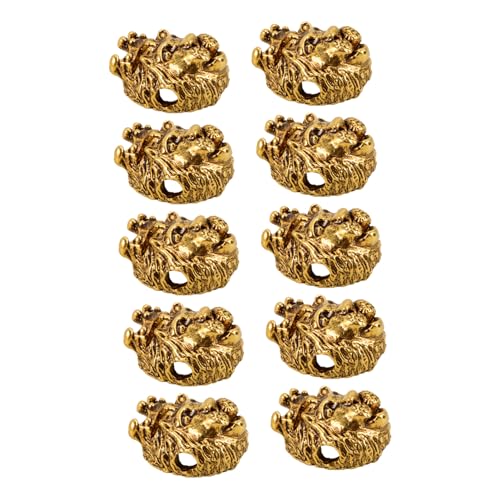 FONDOTIN 10 Stück Teiliges Löwenkopf Schmuckperlen aus Zinklegierung Antike Spacer Beads für DIY Armbänder Halsketten Ohrringe Basteln Kleine Perlen für Schmuckherstellung und Handarbeiten FONDOTIN 10 Stück Teiliges Löwenkopf Schmuckperlen aus Zinklegierung Antike Spacer Beads für DIY Armbänder Halsketten Ohrringe Basteln Kleine Perlen für Schmuckherstellung und Handarbeiten von FONDOTIN