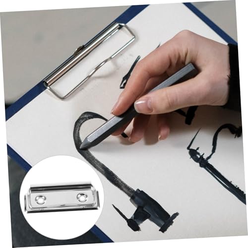 FONDOTIN 10 Stück Teiliges Metall Klemmbrett Clips Starke Dokumentenhalter Büroklammern Stabile Metallklammern für Notizen und Formulare Geeignet für Büro Schule FONDOTIN 10 Stück Teiliges Metall Klemmbrett Clips Starke Dokumentenhalter Büroklammern Stabile Metallklammern für Notizen und Formulare Geeignet für Büro Schule von FONDOTIN
