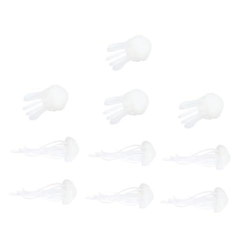 FONDOTIN 10 Stück Teiliges Mini quallen epoxidharz füllset für DIY Schmuckherstellung Themen Kristallharz dekoration Geeignet für Bastelprojekte und Handyhüllen FONDOTIN 10 Stück Teiliges Mini quallen epoxidharz füllset für DIY Schmuckherstellung Themen Kristallharz dekoration Geeignet für Bastelprojekte und Handyhüllen von FONDOTIN