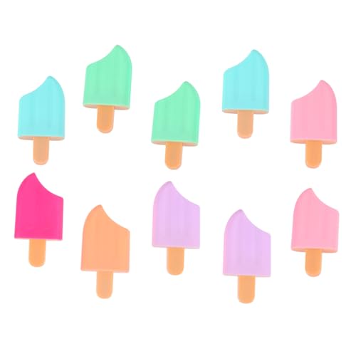 FONDOTIN 10 Stück Teiliges Popsicle Highlighters Farbige Textmarker im Stiel Design Leichte Kompakte Markerstifte für Schule Büro Studenten Bunte Marker zur Hervorhebung Zufällige Farbe FONDOTIN 10 Stück Teiliges Popsicle Highlighters Farbige Textmarker im Stiel Design Leichte Kompakte Markerstifte für Schule Büro Studenten Bunte Marker zur Hervorhebung Zufällige Farbe von FONDOTIN