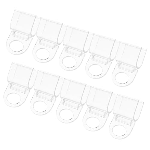 FONDOTIN 10 Stück Transparente U Förmige und Sonnenschutzclips aus Schnurlose Fensterrollo Klemmen für Sicheres und Vielseitige Anwendung in Wohnräumen FONDOTIN 10 Stück Transparente U Förmige und Sonnenschutzclips aus Schnurlose Fensterrollo Klemmen für Sicheres und Vielseitige Anwendung in Wohnräumen von FONDOTIN