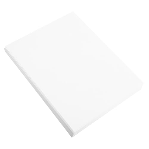 FONDOTIN 100 Blatt Matte Selbstklebende Etiketten Blanko Aufkleber für Drucker Adressetiketten Versandetiketten Beschriftbare Aufkleber für Büro Versand Lager von FONDOTIN
