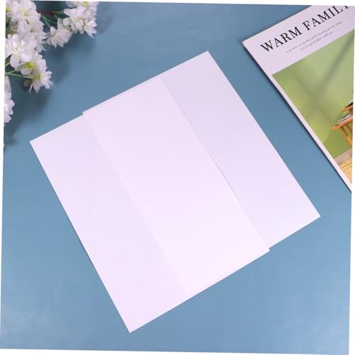 FONDOTIN 100 Blatt Trennpapier Weiß Doppelseitig Blanko Antihaft Isolation Papier für Büro Handarbeit Klebebandkompatibel FONDOTIN 100 Blatt Trennpapier Weiß Doppelseitig Blanko Antihaft Isolation Papier für Büro Handarbeit Klebebandkompatibel von FONDOTIN