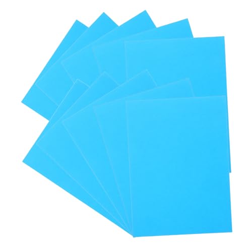 FONDOTIN 100 Stück Farbiges Druckerpapier Blau M² für Drucker und Tintenstrahldrucker Reißfest Ausgewogene Dicke für Handarbeit Zeichnen Basteln und Kreative Diy-projekte von FONDOTIN