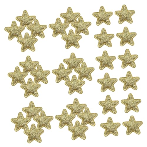 FONDOTIN 100 Stück Goldene Stern Applikationen Aufnäher zum Aufbügeln DIY Kleidung Dekoration Feine Verarbeitung Kreative Textil Patches für Individuelle Modegestaltung FONDOTIN 100 Stück Goldene Stern Applikationen Aufnäher zum Aufbügeln DIY Kleidung Dekoration Feine Verarbeitung Kreative Textil Patches für Individuelle Modegestaltung von FONDOTIN