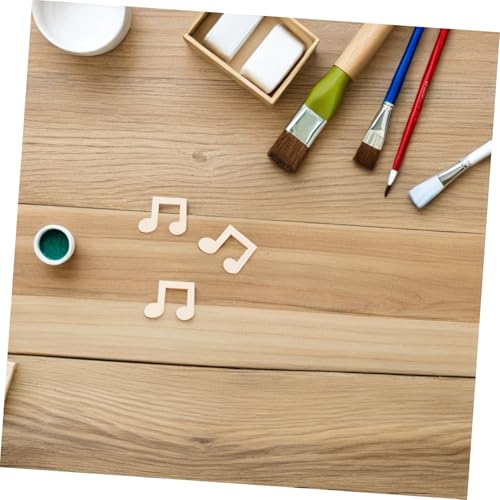 FONDOTIN 100 Stück Holz Musiknoten zum Bemalen Robuste DIY Holzfiguren für Kunstprojekte Vielseitige Party und Wohnraumdekoration Warme Holzoptik FONDOTIN 100 Stück Holz Musiknoten zum Bemalen Robuste DIY Holzfiguren für Kunstprojekte Vielseitige Party und Wohnraumdekoration Warme Holzoptik von FONDOTIN