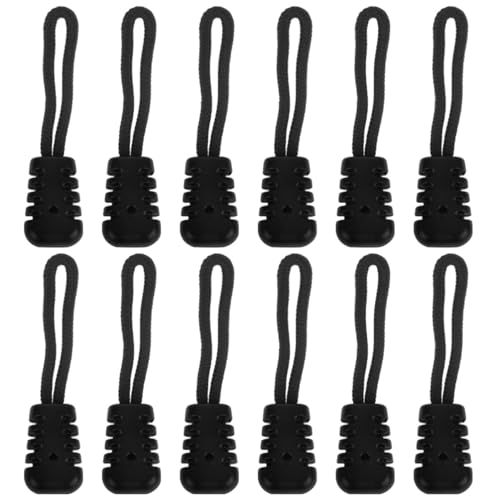 FONDOTIN 100 Stück PVC Reißverschluss zugband Zipper Reparaturset Robust Langlebig für Kleidung Gepäck Schuhe Handtaschen Vielseitig Einsetzbar Schwarz FONDOTIN 100 Stück PVC Reißverschluss zugband Zipper Reparaturset Robust Langlebig für Kleidung Gepäck Schuhe Handtaschen Vielseitig Einsetzbar Schwarz von FONDOTIN