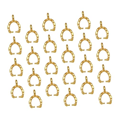 FONDOTIN 100 Stück Teiliges Legierungs Anhänger Blattform Langlebige DIY Schmuckanhänger für Halsketten Armbänder Schlüsselanhänger Metallanhänger Goldfarben für Kreative Bastelprojekte von FONDOTIN