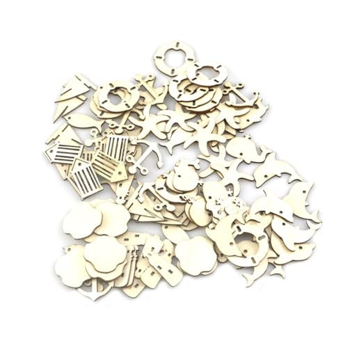 FONDOTIN 100 Stück Teiliges Nautisches Thema DIY Holzstücke mit Leuchtturm Motiven Kreative Holzverzierungen für Meer Dekoration und Bastelprojekte Langlebig und Sicher für Zuhause und FONDOTIN 100 Stück Teiliges Nautisches Thema DIY Holzstücke mit Leuchtturm Motiven Kreative Holzverzierungen für Meer Dekoration und Bastelprojekte Langlebig und Sicher für Zuhause und von FONDOTIN