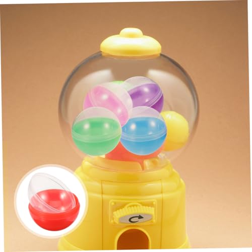 FONDOTIN 100 Stück Teiliges Runde Transparente Kapseln aus Hochwertigem Kunststoff Befüllbare Verkaufsautomaten Kugeln für Partygeschenke und Aufbewahrung für Kleine Spielzeuge FONDOTIN 100 Stück Teiliges Runde Transparente Kapseln aus Hochwertigem Kunststoff Befüllbare Verkaufsautomaten Kugeln für Partygeschenke und Aufbewahrung für Kleine Spielzeuge von FONDOTIN