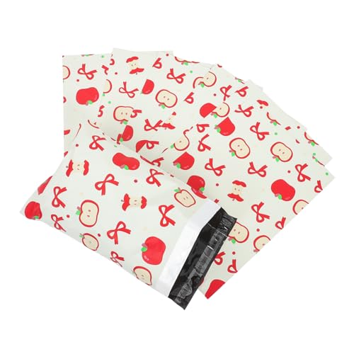 FONDOTIN 100 Stück Versandtaschen Selbstklebend Undurchsichtige Pe Versandbeutel Für Kleidung Verpackung Geschenkversand Weihnachten von FONDOTIN
