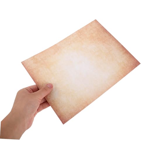 FONDOTIN 100 Stück Vintage Briefpapier Doppelseitig Bedruckbar Antikes Design Geeignet für Scrapbooking Journaling Drucken Vielseitiges Tintenfestes Papier für Kreative Diy Projekte FONDOTIN 100 Stück Vintage Briefpapier Doppelseitig Bedruckbar Antikes Design Geeignet für Scrapbooking Journaling Drucken Vielseitiges Tintenfestes Papier für Kreative Diy Projekte von FONDOTIN