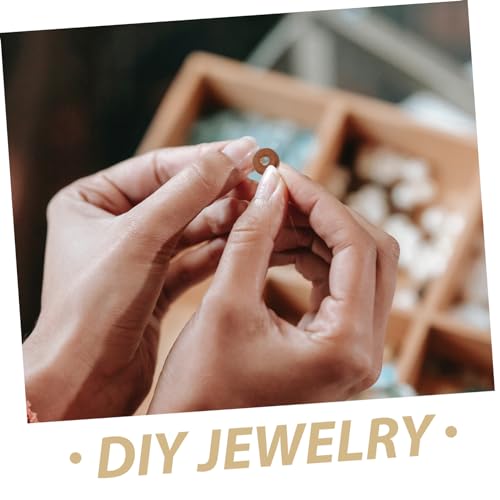 FONDOTIN 1000 Stück Holzperlen Flachoval mit Kaffeefarben DIY Schmuck Bastelperlen für Armbänder Handwerk Holzperlen Auffädeln Schmuckherstellung Zubehör FONDOTIN 1000 Stück Holzperlen Flachoval mit Kaffeefarben DIY Schmuck Bastelperlen für Armbänder Handwerk Holzperlen Auffädeln Schmuckherstellung Zubehör von FONDOTIN
