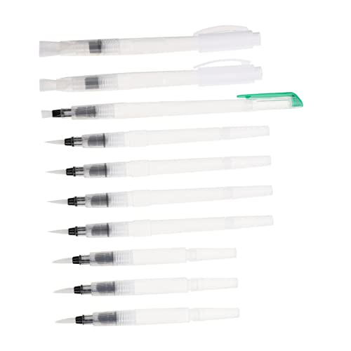 FONDOTIN 10Stücke Aquarell Pinsel Stifte Wasserfarben Stifte für Malerei für Erwachsene Einfach zu Bedienen Langlebig und Sicher Geschenkidee FONDOTIN 10Stücke Aquarell Pinsel Stifte Wasserfarben Stifte für Malerei für Erwachsene Einfach zu Bedienen Langlebig und Sicher Geschenkidee von FONDOTIN