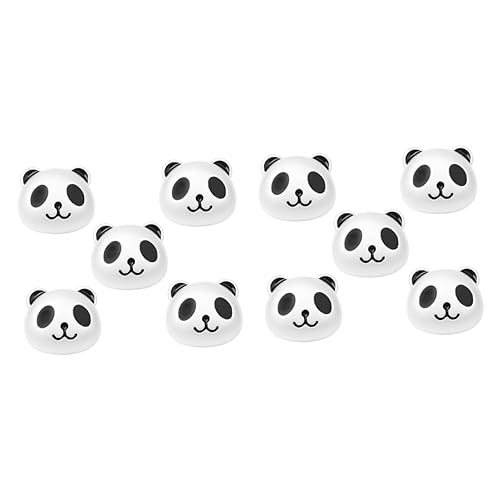 FONDOTIN 10Stücke Panda Förmige Perlen Für DIY Haarschmuck Dekorative Bastelperlen Hochwertige Handwerksmaterialien Für Haaraccessoires Und Bastelprojekte FONDOTIN 10Stücke Panda Förmige Perlen Für DIY Haarschmuck Dekorative Bastelperlen Hochwertige Handwerksmaterialien Für Haaraccessoires Und Bastelprojekte von FONDOTIN