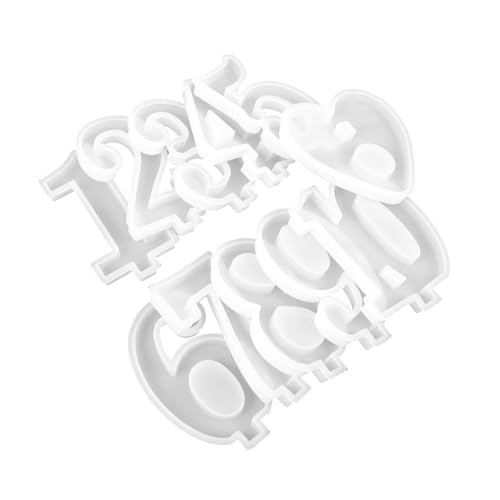 FONDOTIN 11Stücke Teiliges Kerzenständer Formen für DIY Handwerk Robuste und Bruchsichere Gießform für Desktop Dekoration für Epoxidharz von FONDOTIN
