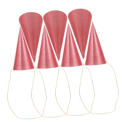 FONDOTIN 12 Stück Geburtstagshut erste Kinderpartyhüte goldene Partyhüte funkeln Geburtstagsfeierhüte für Rosa -Partyhut Geburtstagsfeierdekorationen Plastik Zufällige Farbe FONDOTIN 12 Stück Geburtstagshut erste Kinderpartyhüte goldene Partyhüte funkeln Geburtstagsfeierhüte für Rosa -Partyhut Geburtstagsfeierdekorationen Plastik Zufällige Farbe von FONDOTIN