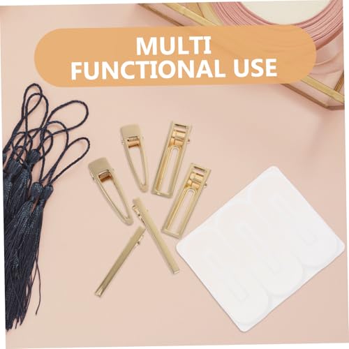 FONDOTIN 12 Stück Teiliges DIY Silikon Haarnadel Gießform Set Flexibel Reißfest Wiederverwendbar für Epoxidharz Schmuckherstellung Haarklammern Basteln Zubehör für Individuelle FONDOTIN 12 Stück Teiliges DIY Silikon Haarnadel Gießform Set Flexibel Reißfest Wiederverwendbar für Epoxidharz Schmuckherstellung Haarklammern Basteln Zubehör für Individuelle von FONDOTIN