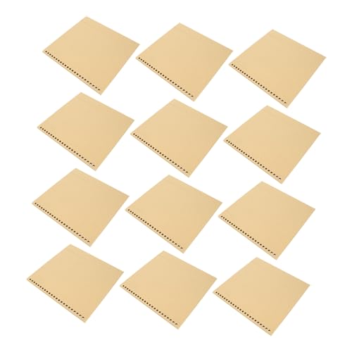 FONDOTIN 12 Stück Teiliges DIY Tischkalender Dreieckiger Kalenderhalter mit Löchern Stabile Basis für Selbstgemachten Schreibtischkalender Praktisches Zubehör für Büro und Schule FONDOTIN 12 Stück Teiliges DIY Tischkalender Dreieckiger Kalenderhalter mit Löchern Stabile Basis für Selbstgemachten Schreibtischkalender Praktisches Zubehör für Büro und Schule von FONDOTIN