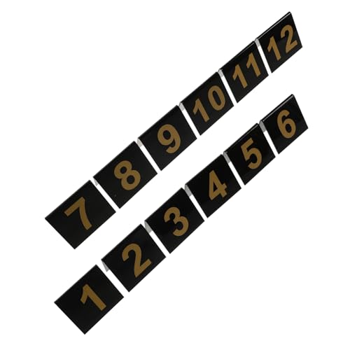 FONDOTIN 12 Stück Teiliges Detektiv Nummernmarker aus für Halloween und Mystery Partys Langlebige V Form Zeltmarkierungen für Rollenspiele und Detektivspiele Vielseitige Dekoration für von FONDOTIN