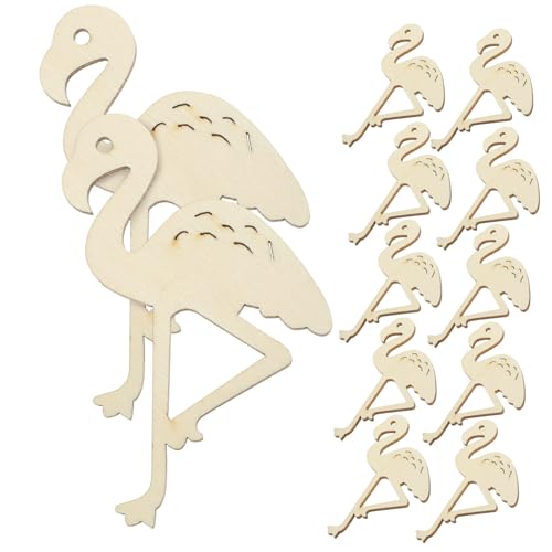 FONDOTIN 12 Stück Teiliges Flamingo Holzornament DIY Holzverzierungen für Bastelarbeiten Robuste Holzstücke mit Glatter Oberfläche Kreative Handwerksdekoration für Kindergeburtstage FONDOTIN 12 Stück Teiliges Flamingo Holzornament DIY Holzverzierungen für Bastelarbeiten Robuste Holzstücke mit Glatter Oberfläche Kreative Handwerksdekoration für Kindergeburtstage von FONDOTIN