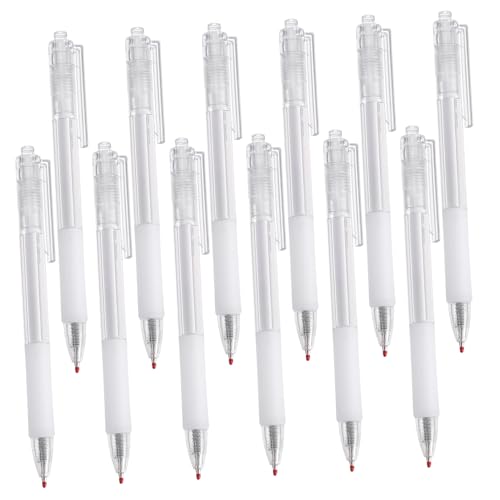 FONDOTIN 12 Stück Teiliges Gelstifte Kugelschreiber mit Clip Transparente Hülle Komfortabler Griff für Schule Büro Studenten und Kreative Notizen FONDOTIN 12 Stück Teiliges Gelstifte Kugelschreiber mit Clip Transparente Hülle Komfortabler Griff für Schule Büro Studenten und Kreative Notizen von FONDOTIN