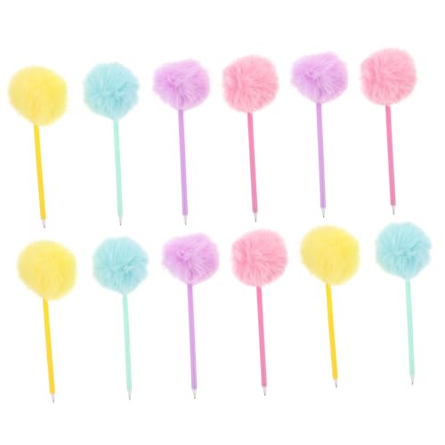 FONDOTIN 12 Stück Teiliges Pompom Kugelschreiber Bunte Flauschige Schreibstifte mit Weichem Plüschgriff Ergonomisch für Schule Büro Notizen Kreative und Dekorative Kugelschreiber für Alltag FONDOTIN 12 Stück Teiliges Pompom Kugelschreiber Bunte Flauschige Schreibstifte mit Weichem Plüschgriff Ergonomisch für Schule Büro Notizen Kreative und Dekorative Kugelschreiber für Alltag von FONDOTIN