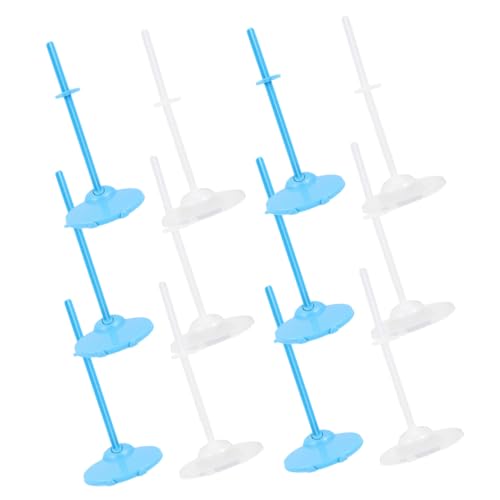 FONDOTIN 12 Stück Teiliges Puppenständer Transparente und Blaue Doll Display Halter Stabiler Desktop Doll Rack aus Langlebigem Kunststoff Sicherer Halt für Puppen und Figuren zur FONDOTIN 12 Stück Teiliges Puppenständer Transparente und Blaue Doll Display Halter Stabiler Desktop Doll Rack aus Langlebigem Kunststoff Sicherer Halt für Puppen und Figuren zur von FONDOTIN