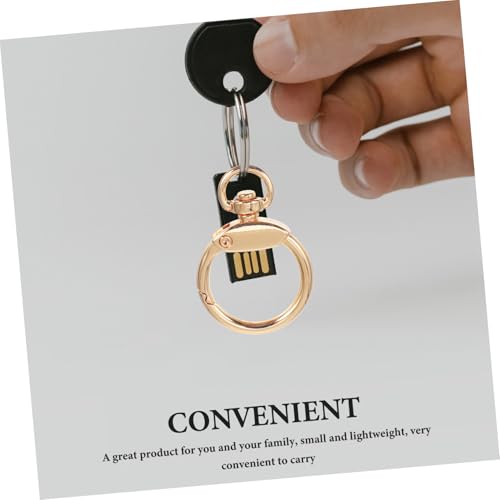 FONDOTIN 12 Stück Teiliges Schlüsselring Metall mit Federverschluss Runde O ringe für Schlüsselanhänger DIY Bastelzubehör Robust Vielseitig für Taschen Geldbörsen Autoschlüssel und Schmuck FONDOTIN 12 Stück Teiliges Schlüsselring Metall mit Federverschluss Runde O ringe für Schlüsselanhänger DIY Bastelzubehör Robust Vielseitig für Taschen Geldbörsen Autoschlüssel und Schmuck von FONDOTIN