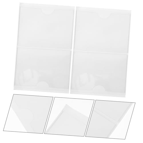 FONDOTIN 12 Stück Teiliges Transparente Selbstklebende Pvc kartenhalter Vielseitige Label taschen Praktische Aufbewahrung für Karten Namensschilder und Fotos Einfach Anzubringen Einsehbar FONDOTIN 12 Stück Teiliges Transparente Selbstklebende Pvc kartenhalter Vielseitige Label taschen Praktische Aufbewahrung für Karten Namensschilder und Fotos Einfach Anzubringen Einsehbar von FONDOTIN