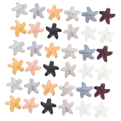 FONDOTIN 120 Stück Glasperlen Große für DIY Schmuckherstellung Bunte Spacer Beads für Armbänder und Ohrringe Perfektes Bastelzubehör für Kreative Projekte von FONDOTIN