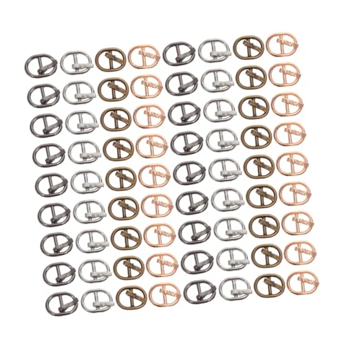 FONDOTIN 120Stücke Mini Metallknopf Dekorative Schnalle DIY Verschluss für Puppenkleidung Langlebige Schiebeschnalle und Antik für Puppenschuhe und Gürtel FONDOTIN 120Stücke Mini Metallknopf Dekorative Schnalle DIY Verschluss für Puppenkleidung Langlebige Schiebeschnalle und Antik für Puppenschuhe und Gürtel von FONDOTIN