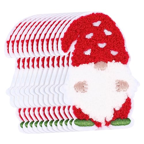 FONDOTIN 12Stücke Teiliges Weihnachts Patch Polyester Handwerksaufnäher für DIY Dekoration und Reparatur von Kleidung Taschen und Mehr Hautfreundlich und Langlebig FONDOTIN 12Stücke Teiliges Weihnachts Patch Polyester Handwerksaufnäher für DIY Dekoration und Reparatur von Kleidung Taschen und Mehr Hautfreundlich und Langlebig von FONDOTIN