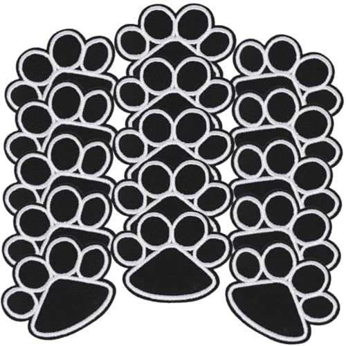FONDOTIN 15 Stück Teiliges Bestickter Hundepfoten Applikationen zum Aufnähen Kreative Tier Patches für Jacken Rucksäcke Kleidung und DIY Bastelprojekte Einfache Befestigung Vielseitige FONDOTIN 15 Stück Teiliges Bestickter Hundepfoten Applikationen zum Aufnähen Kreative Tier Patches für Jacken Rucksäcke Kleidung und DIY Bastelprojekte Einfache Befestigung Vielseitige von FONDOTIN