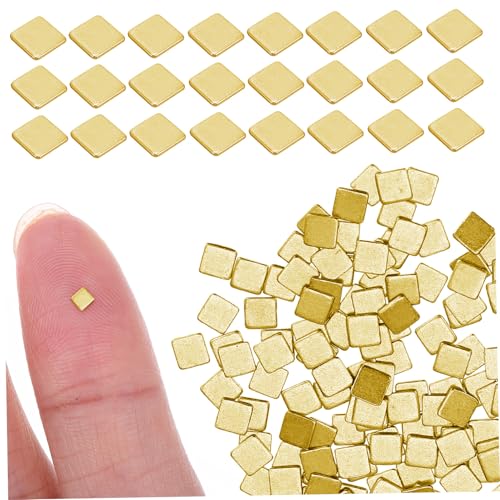 FONDOTIN 150 Stk. Schmucklöten Lötchips Kupfer Goldlot Präzise Vielseitig Einsetzbar für Schmuckherstellung Reparatur Bastelprojekte für Anfänger und Feine Lötarbeiten FONDOTIN 150 Stk. Schmucklöten Lötchips Kupfer Goldlot Präzise Vielseitig Einsetzbar für Schmuckherstellung Reparatur Bastelprojekte für Anfänger und Feine Lötarbeiten von FONDOTIN