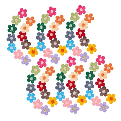 FONDOTIN 150 Stück Kleine Gestickte Blumenapplikationen Bunte Blumen Stoffaufnäher zum Aufnähen für Kleidung Taschen Schuhe DIY Dekorationen FONDOTIN 150 Stück Kleine Gestickte Blumenapplikationen Bunte Blumen Stoffaufnäher zum Aufnähen für Kleidung Taschen Schuhe DIY Dekorationen von FONDOTIN