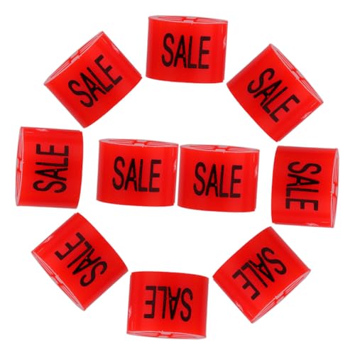 FONDOTIN 150 Stück Regaletiketten Für Geschäfte Vielseitig Einsetzbar Für Den Einzelhandel Zum Verkauf Für Werbeaktionen – Regalaufhänger Kunststoff Farbige Displays Markierungen FONDOTIN 150 Stück Regaletiketten Für Geschäfte Vielseitig Einsetzbar Für Den Einzelhandel Zum Verkauf Für Werbeaktionen – Regalaufhänger Kunststoff Farbige Displays Markierungen von FONDOTIN