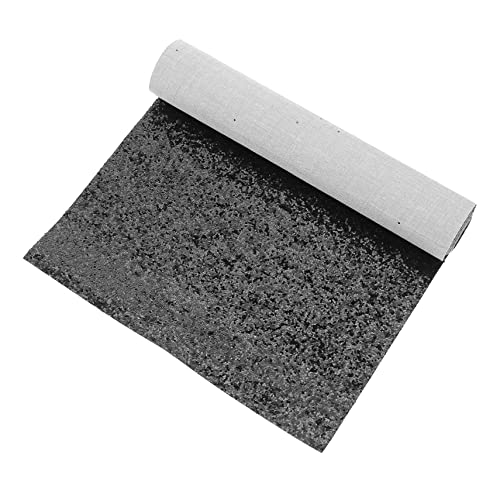FONDOTIN 1Blatt Glitzer Kunstlederblatt Hochwertiges PU Leder für DIY Ohrringe Kleidung Schuhe und Haaraccessoires Bastelprojekte und Dekoration von FONDOTIN