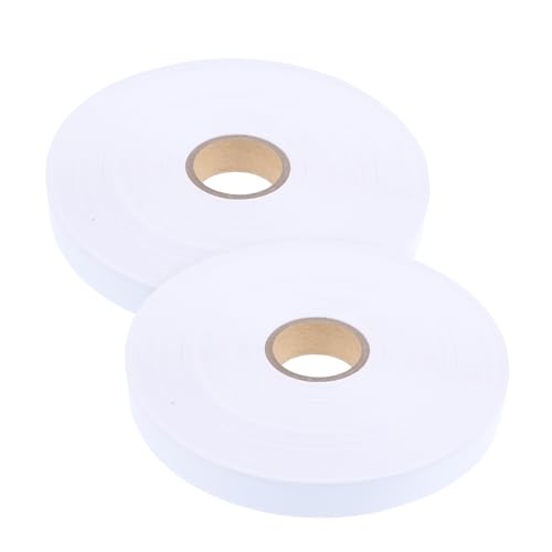 FONDOTIN 1Rolle Leeres Waschetiketten Nylonband Breit DIY Druckband für Kleidungsgrößen Langlebig für Textilien Handgefertigte Projekte und Modeboutiquen von FONDOTIN