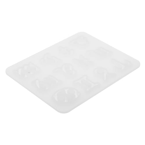 FONDOTIN 1Satz DIY Silikonform für Anhänger Schlüsselanhänger Gießform Kreative Schmuckherstellung für Handwerk und Freizeitgestaltung von FONDOTIN