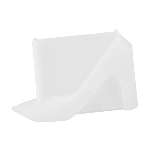 FONDOTIN 1Stück DIY Silikonform für High Heels Wiederverwendbare Kristall Epoxy Gießform für Schuh Dekoration für Handwerksprojekte und Hochwertigem Silikon von FONDOTIN