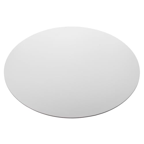 FONDOTIN 1Stück Rundes Zeichenbrett für Ölfarbe Premium Künstler Leinwandplatte für Malerei für Schüler und Hobbykünstler Langlebig und Vielseitig Einsetzbar von FONDOTIN