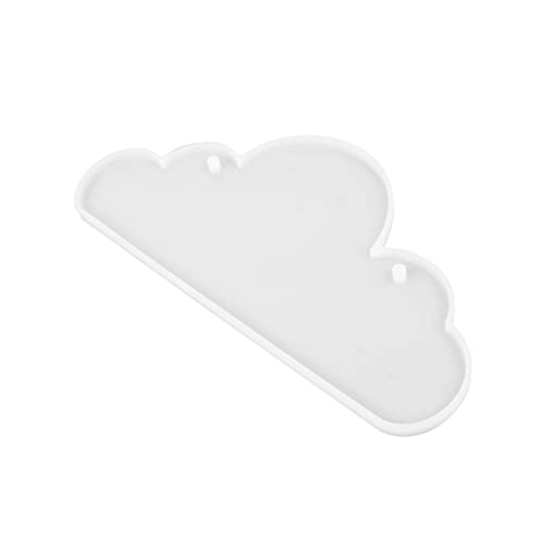 FONDOTIN 1Stück Silikonform für Türschilder Wolkenförmige Gießform DIY Hausnummernschild Flexible und Transparente Silikonmold für Bastelprojekte und Personalisierte Dekoration von FONDOTIN