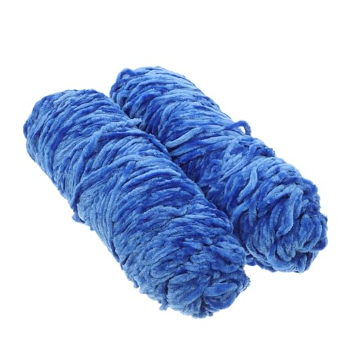 FONDOTIN 2 Rollen Chenille Garn Weiches Polyester Garn für Häkelprojekte Vielseitig Einsetzbar für Diy Handarbeiten für Dekoration und Einfach zu Lagern Verwenden FONDOTIN 2 Rollen Chenille Garn Weiches Polyester Garn für Häkelprojekte Vielseitig Einsetzbar für Diy Handarbeiten für Dekoration und Einfach zu Lagern Verwenden von FONDOTIN