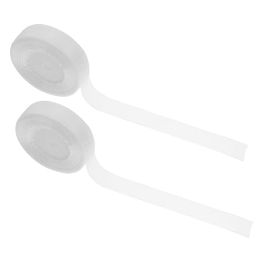 FONDOTIN 2 Rollen Organza Geschenkband Transparent Polyester Schleifenband für Geschenkverpackung Dekoration Festlich Vielseitig Verwendbar FONDOTIN 2 Rollen Organza Geschenkband Transparent Polyester Schleifenband für Geschenkverpackung Dekoration Festlich Vielseitig Verwendbar von FONDOTIN