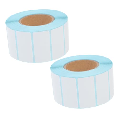 FONDOTIN 2 Rollen Selbstklebende Etiketten Je Wasser und Kratzfest Bedruckbar Rechteckige Versandetiketten für Adress und Paketkennzeichnung Vielseitig Nutzbar im Büro und Lager FONDOTIN 2 Rollen Selbstklebende Etiketten Je Wasser und Kratzfest Bedruckbar Rechteckige Versandetiketten für Adress und Paketkennzeichnung Vielseitig Nutzbar im Büro und Lager von FONDOTIN