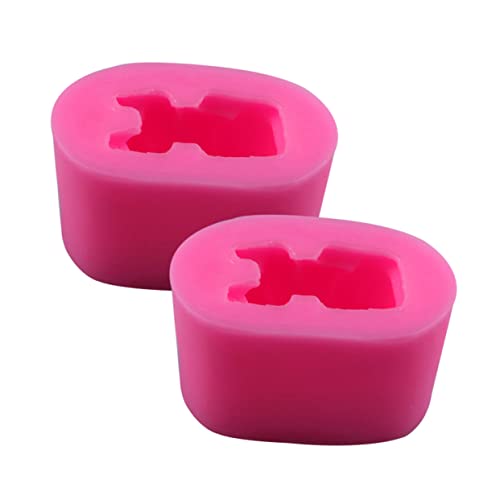 FONDOTIN 2 STÜCK Silikonformen für Schokolade und Seife Hasenform für DIY Süßigkeiten Kuchen Pudding und Eis Robuste und Rutschfeste Gießformen für Kreative Backprojekte FONDOTIN 2 STÜCK Silikonformen für Schokolade und Seife Hasenform für DIY Süßigkeiten Kuchen Pudding und Eis Robuste und Rutschfeste Gießformen für Kreative Backprojekte von FONDOTIN