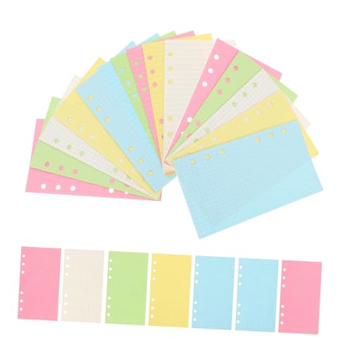 FONDOTIN 2 Sätze Nachfüllpapier Liniert und Kariert Farbiges Ringbuch Füllpapier Abnehmbare Loseblattsammlung für Schule Büro und Zuhause Vielseitig Organisiert und Schülerfreundlich FONDOTIN 2 Sätze Nachfüllpapier Liniert und Kariert Farbiges Ringbuch Füllpapier Abnehmbare Loseblattsammlung für Schule Büro und Zuhause Vielseitig Organisiert und Schülerfreundlich von FONDOTIN