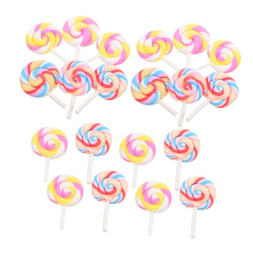 FONDOTIN 2 Sätze Regenbogenlollipop Party Gefälligkeiten Mini-lutscher-Dekorationen Lutschbonbons Für Partytüten Märchenhafte Mikrolandschaftsdekorationen Harz 20 Stück * 2 FONDOTIN 2 Sätze Regenbogenlollipop Party Gefälligkeiten Mini-lutscher-Dekorationen Lutschbonbons Für Partytüten Märchenhafte Mikrolandschaftsdekorationen Harz 20 Stück * 2 von FONDOTIN